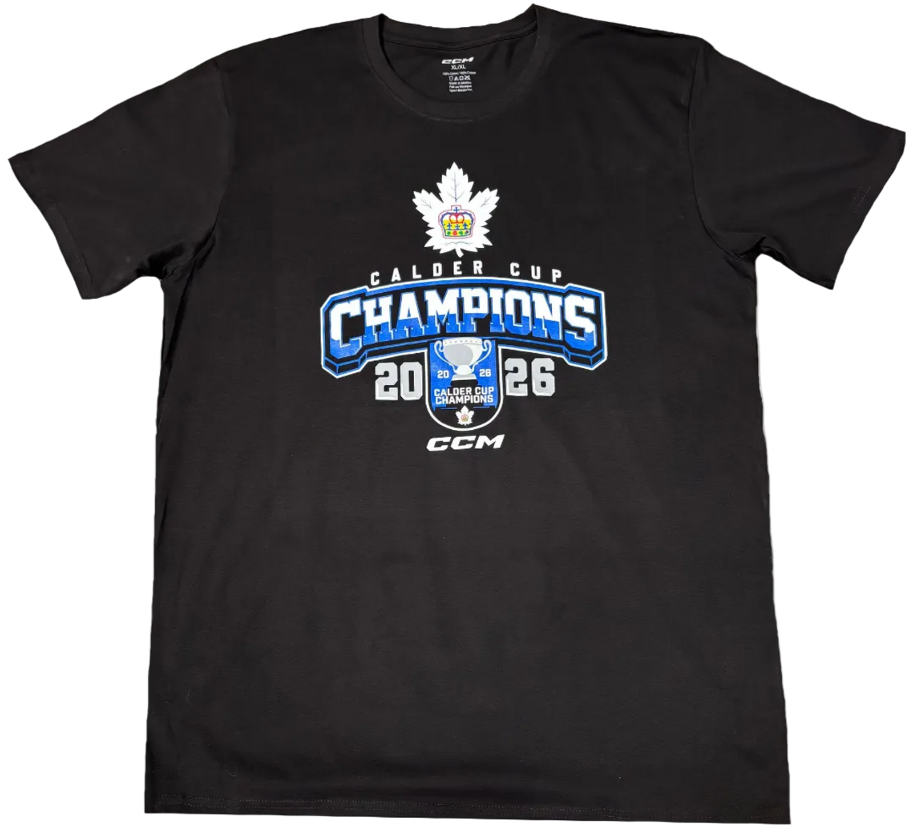CCM Toronto Marlies 2026 Calder Cup Champions Locker Room T-Shirt