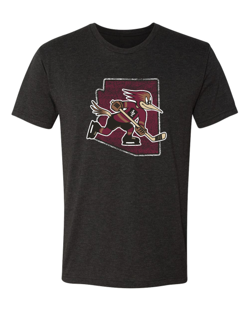 108 Stitches Tucson Roadrunners Adult State of Arizona Short Sleeve T-Shirt