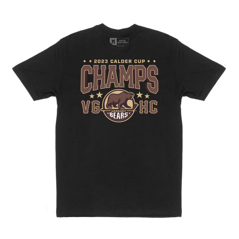 Violent Gentlemen Hershey Bears 2023 Calder Cup Champions Adult Short Sleeve T-Shirt