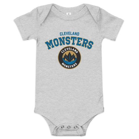 Cleveland Monsters Arch Baby Onesie