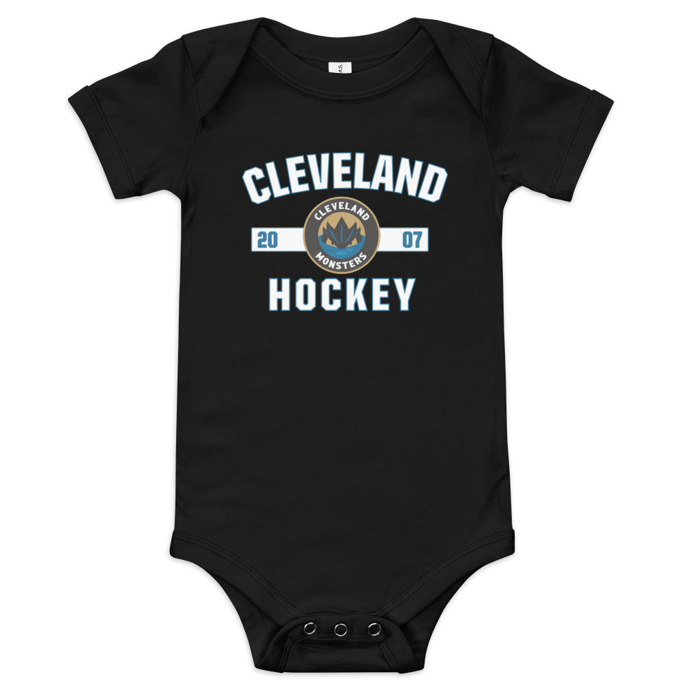 cleveland monsters clothing Cleveland Monsters Established Baby Onesie
