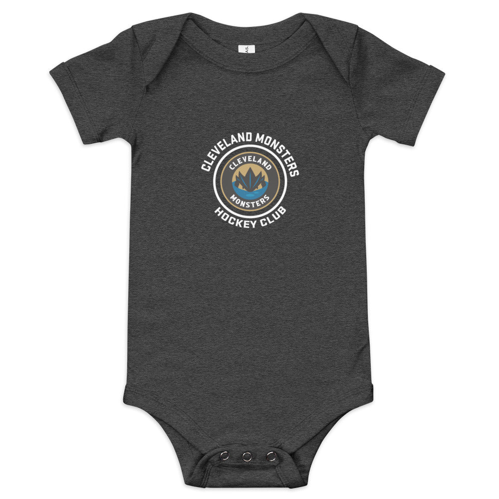 Cleveland Monsters Faceoff Baby Onesie