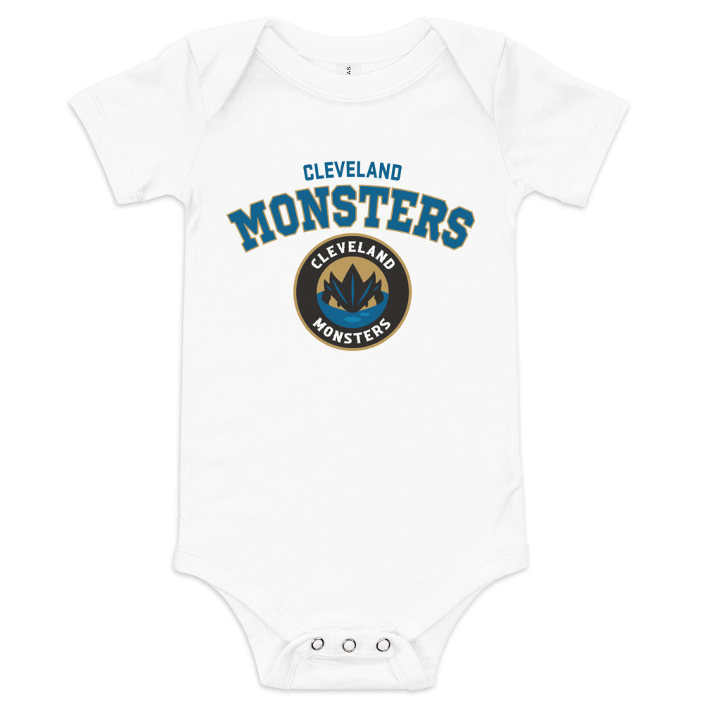 Cleveland Monsters Arch Baby Onesie