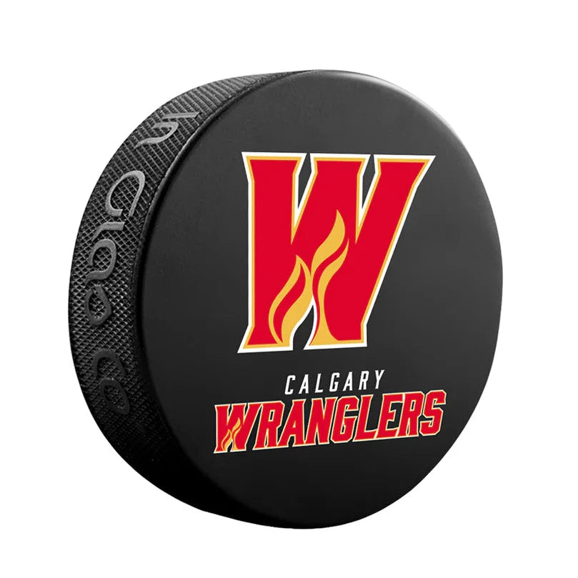 Calgary Wranglers Souvenir Puck