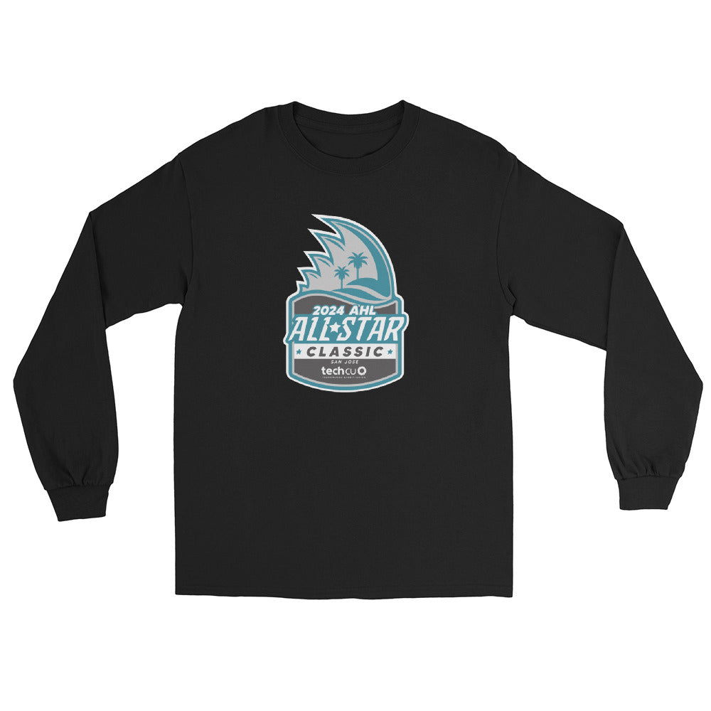 2024 AHL All-Star Classic Adult Primary Logo Long Sleeve Shirt