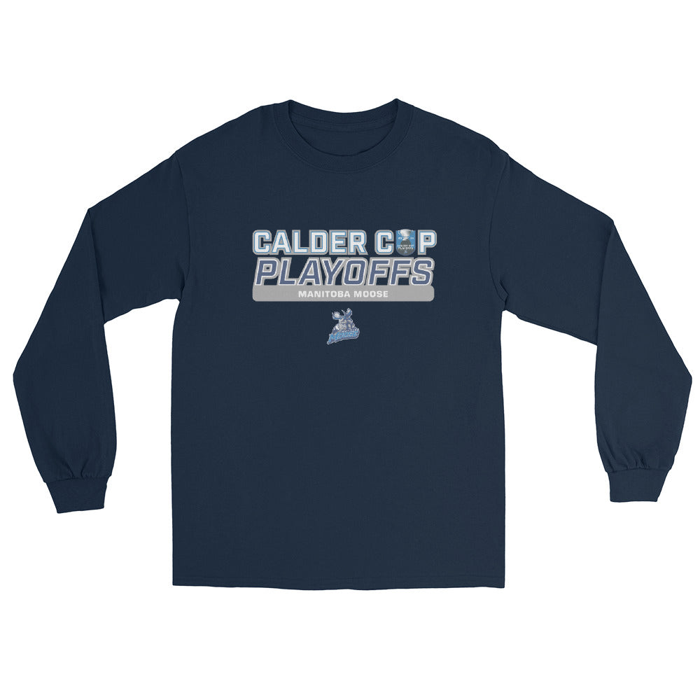 Manitoba Moose 2024 Calder Cup Playoffs Adult Long Sleeve Tee