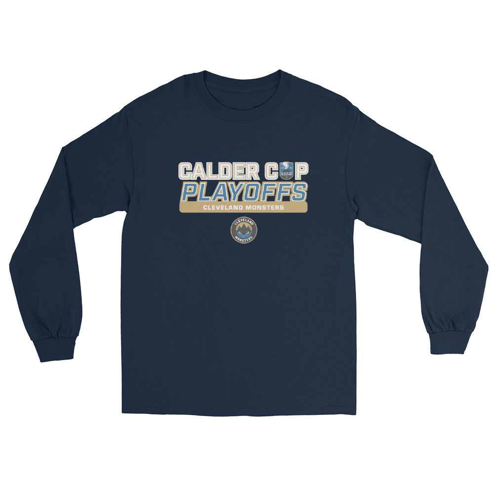 Cleveland Monsters 2024 Calder Cup Playoffs Adult Long Sleeve Tee