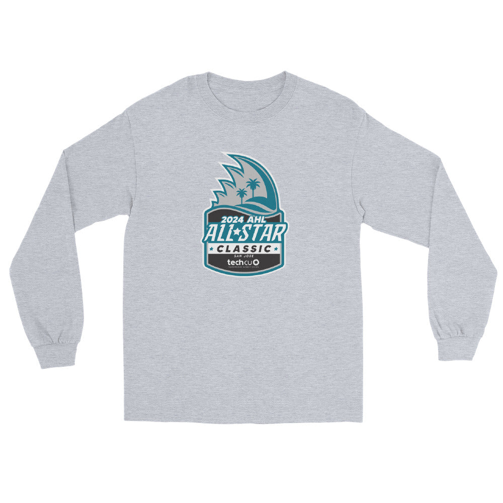 2024 AHL All-Star Classic Adult Primary Logo Long Sleeve Shirt