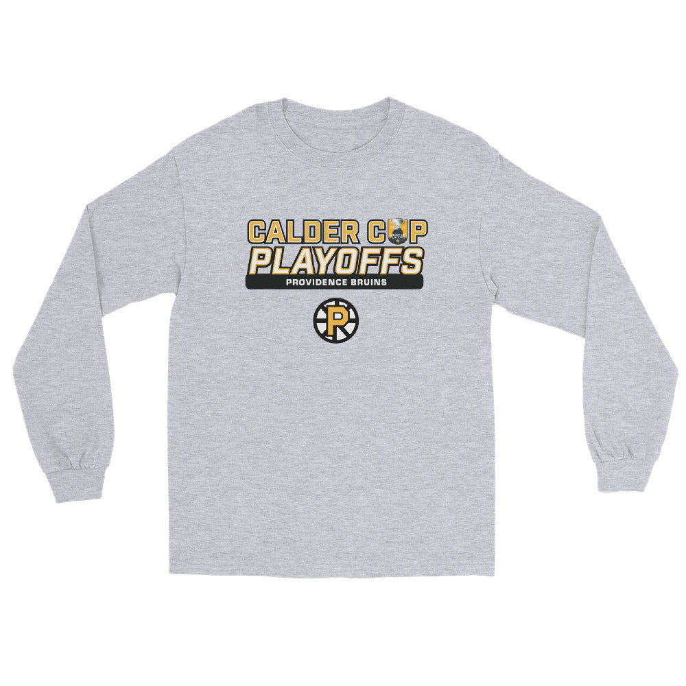 Providence Bruins 2024 Calder Cup Playoffs Adult Long Sleeve Tee