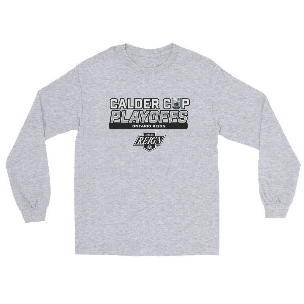 Ontario Reign 2024 Calder Cup Playoffs Adult Long Sleeve Tee