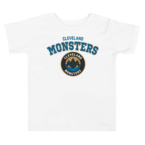 Cleveland Monsters Arch Toddler Short Sleeve T-Shirt