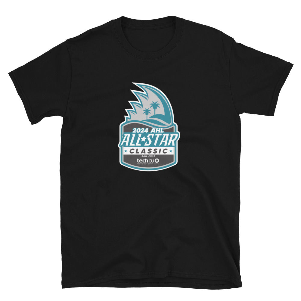 2024 AHL All-Star Classic Primary Logo Adult Short Sleeve T-Shirt