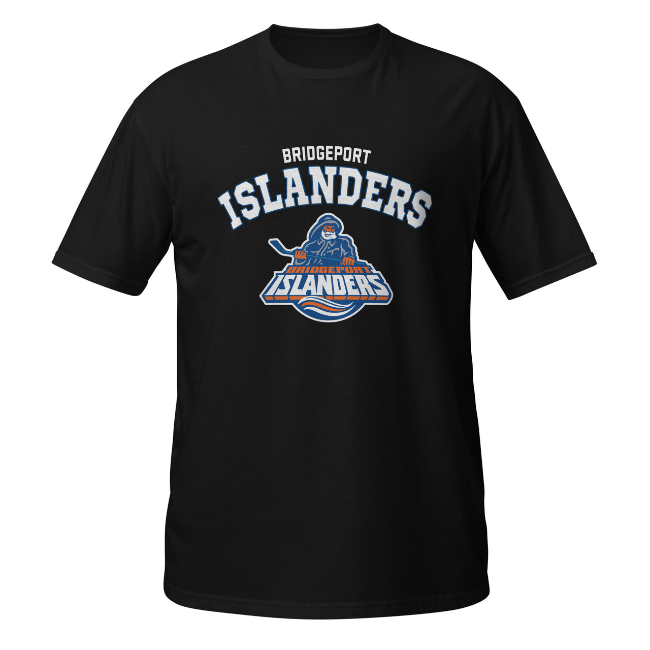Bridgeport Islanders Adult Arch Short Sleeve T-Shirt