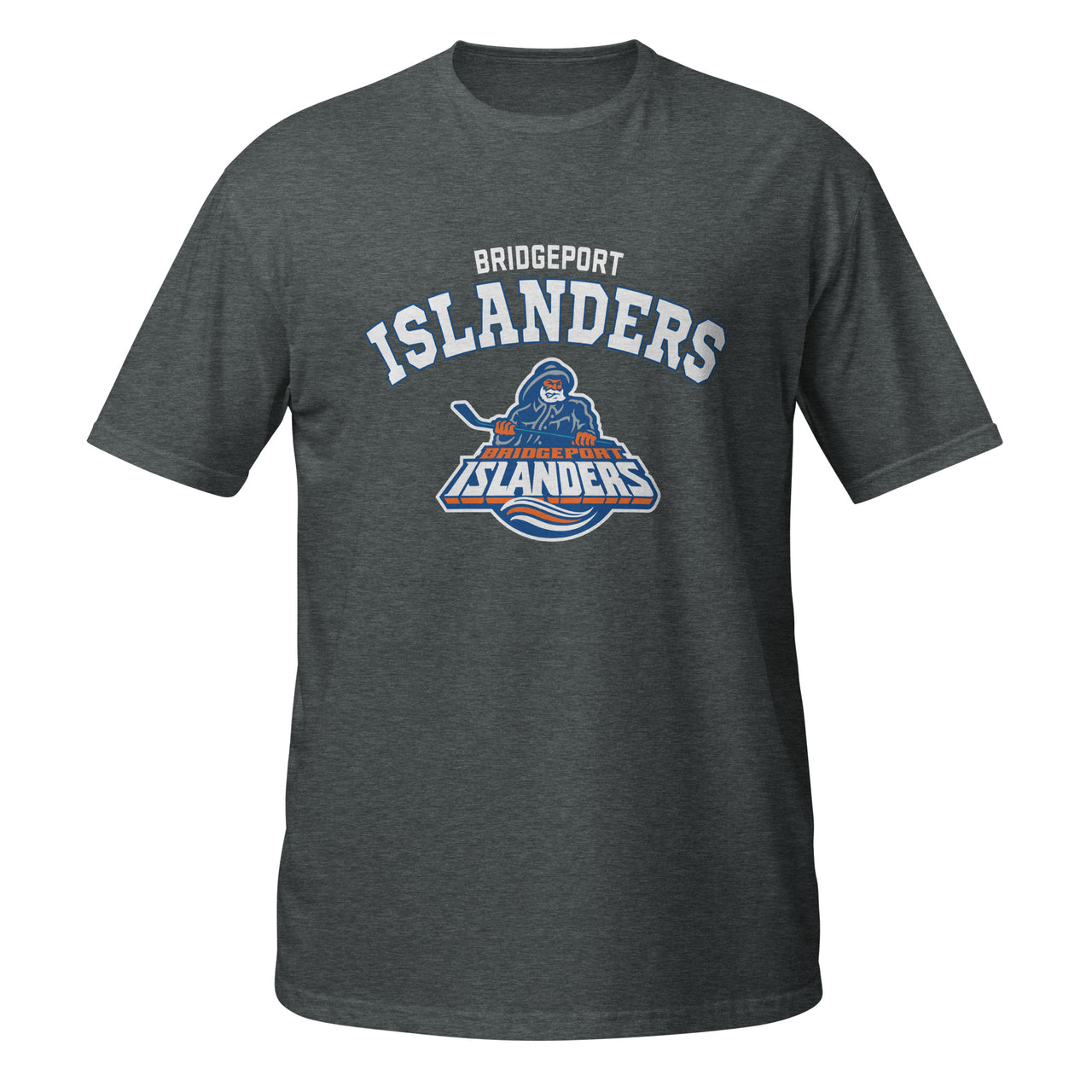 Bridgeport Islanders Adult Arch Short Sleeve T-Shirt