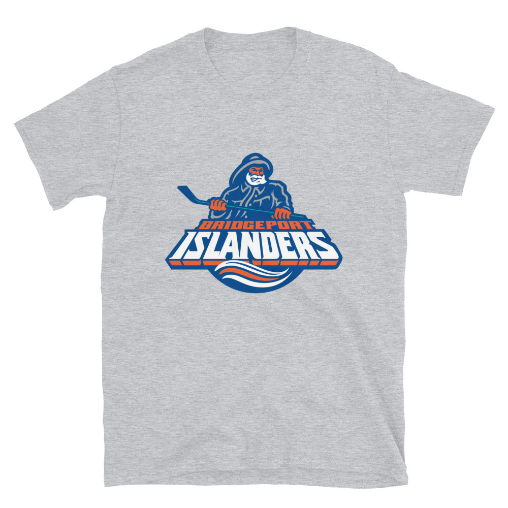 Bridgeport Islanders Adult Primary Logo Short-Sleeve T-Shirt