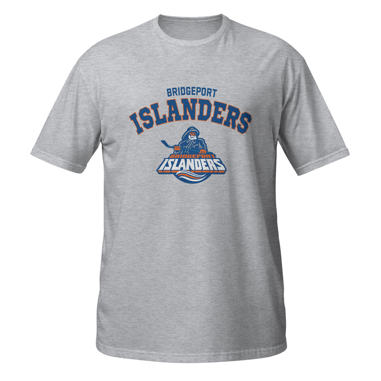 Bridgeport Islanders Adult Arch Short Sleeve T-Shirt
