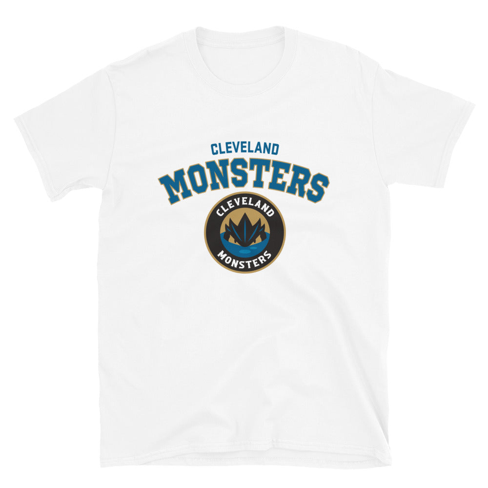 cleveland monsters shirt Cleveland Monsters Adult Arch Short Sleeve T-Shirt