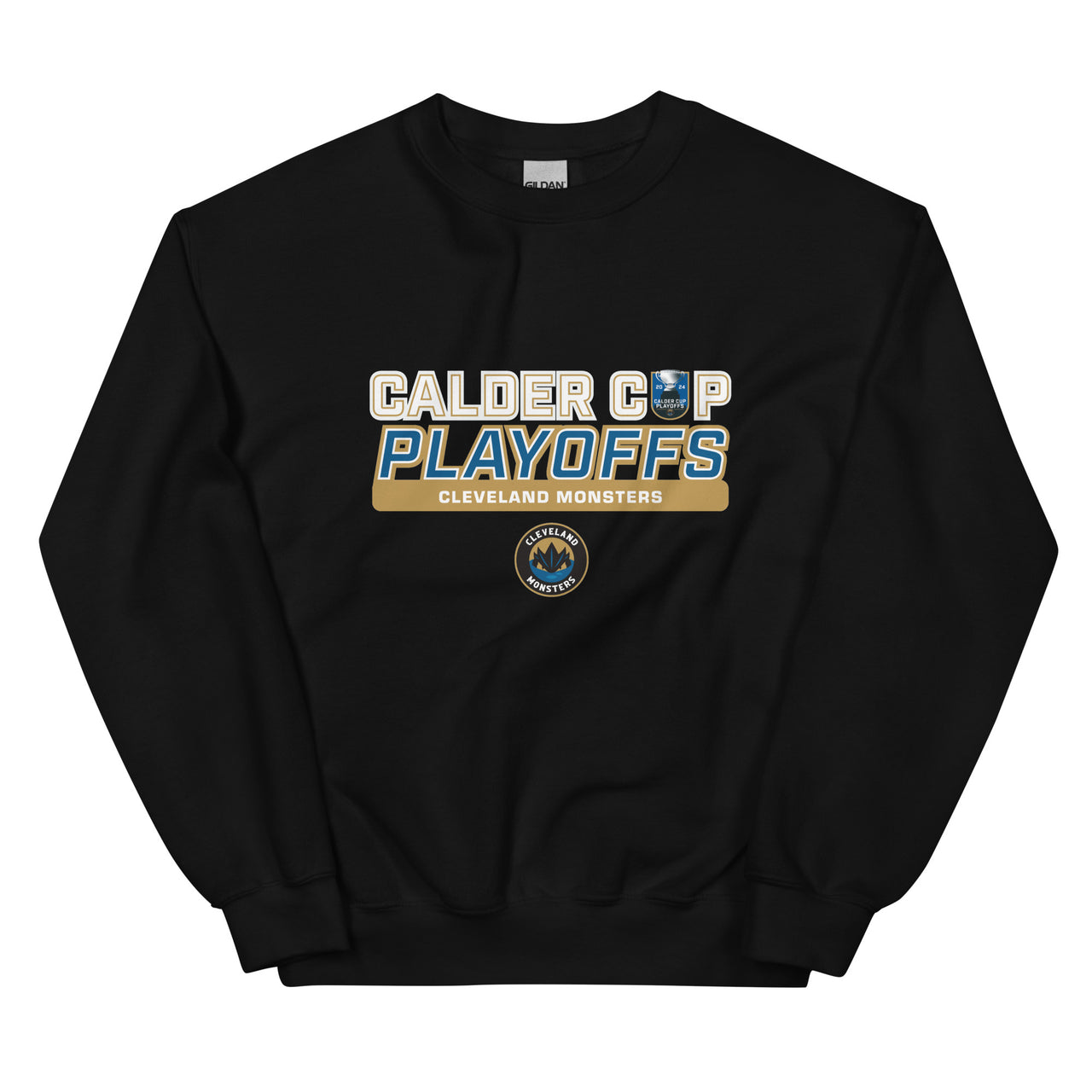 Cleveland Monsters 2024 Calder Cup Playoffs Adult Crewneck Sweatshirt