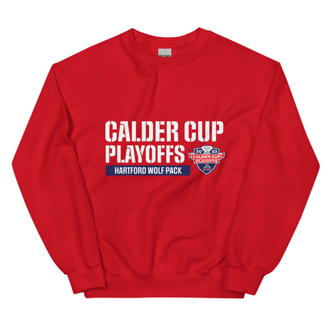 Hartford Wolf Pack 2023 Calder Cup Playoffs Tradition Adult Crewneck Sweatshirt