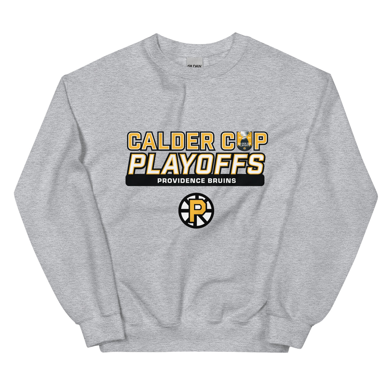 Providence Bruins 2024 Calder Cup Playoffs Adult Crewneck Sweatshirt