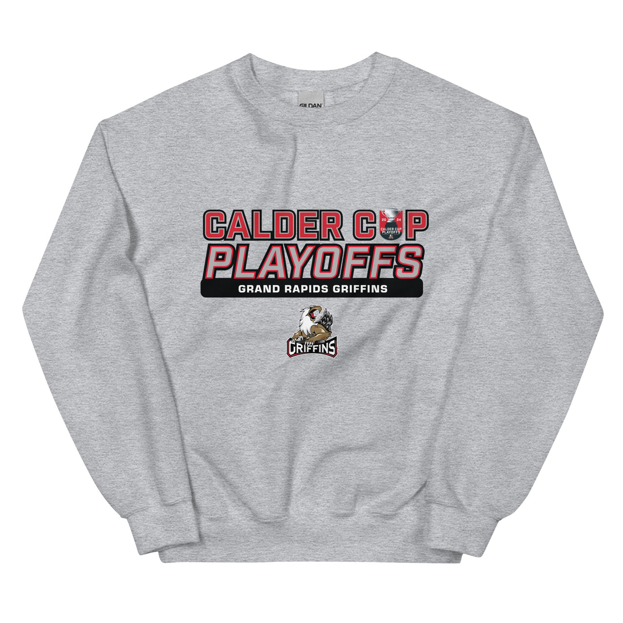 Grand Rapids Griffins 2024 Calder Cup Playoffs Adult Crewneck Sweatshirt
