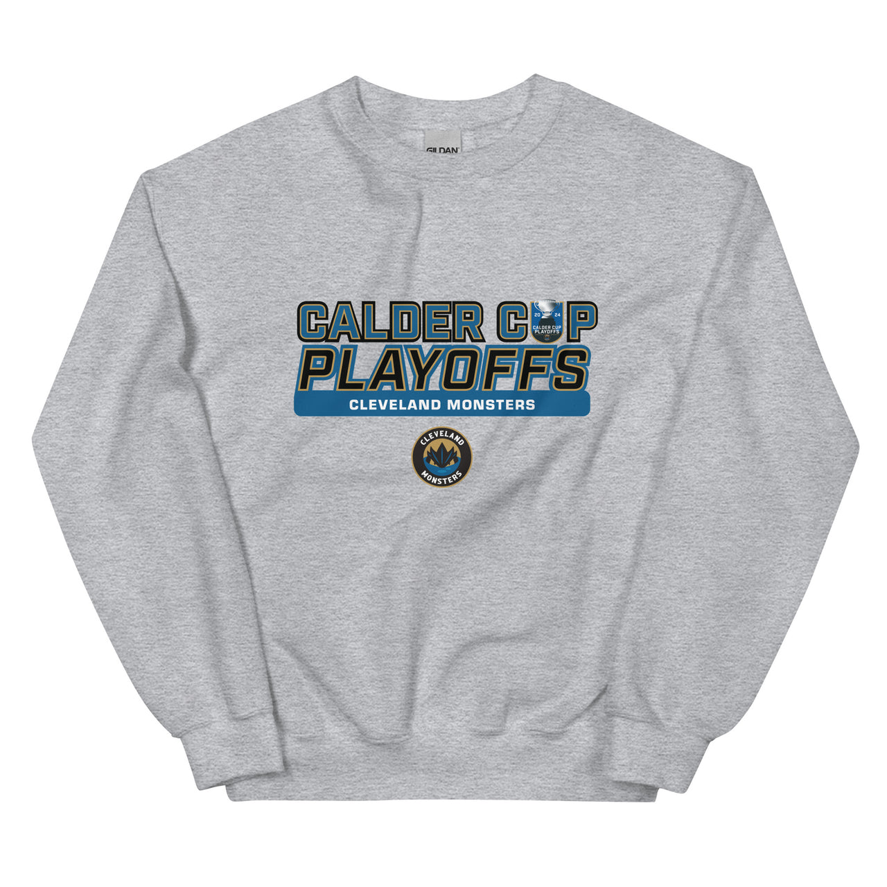 Cleveland Monsters 2024 Calder Cup Playoffs Adult Crewneck Sweatshirt