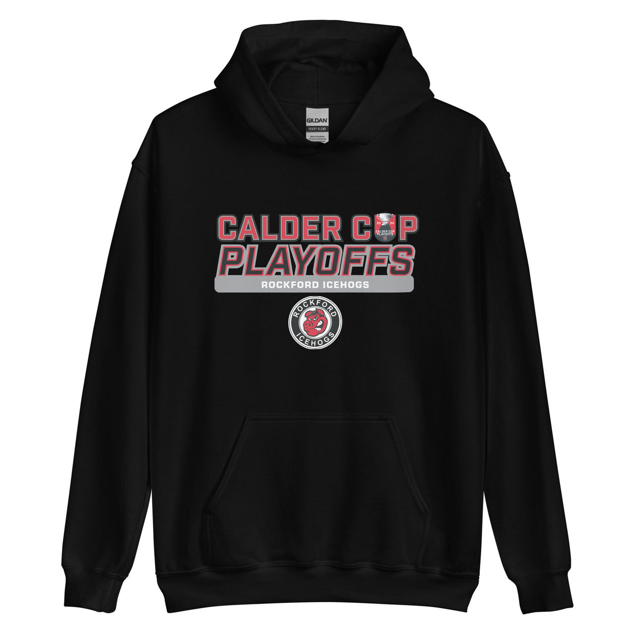 Rockford Icehogs 2024 Calder Cup Playoffs Adult Pullover Hoodie