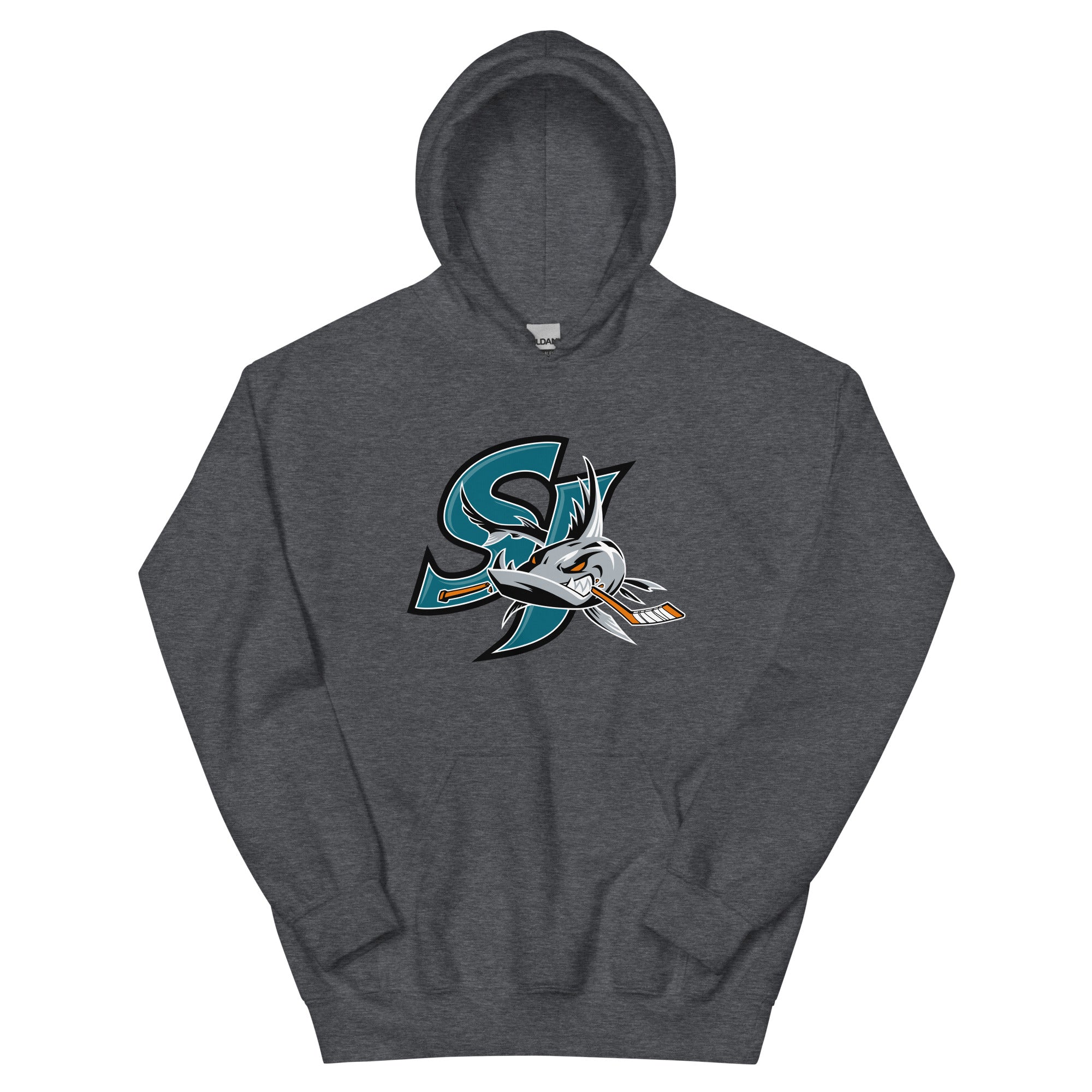 San Jose Barracuda Primary Logo Adult Pullover Hoodie