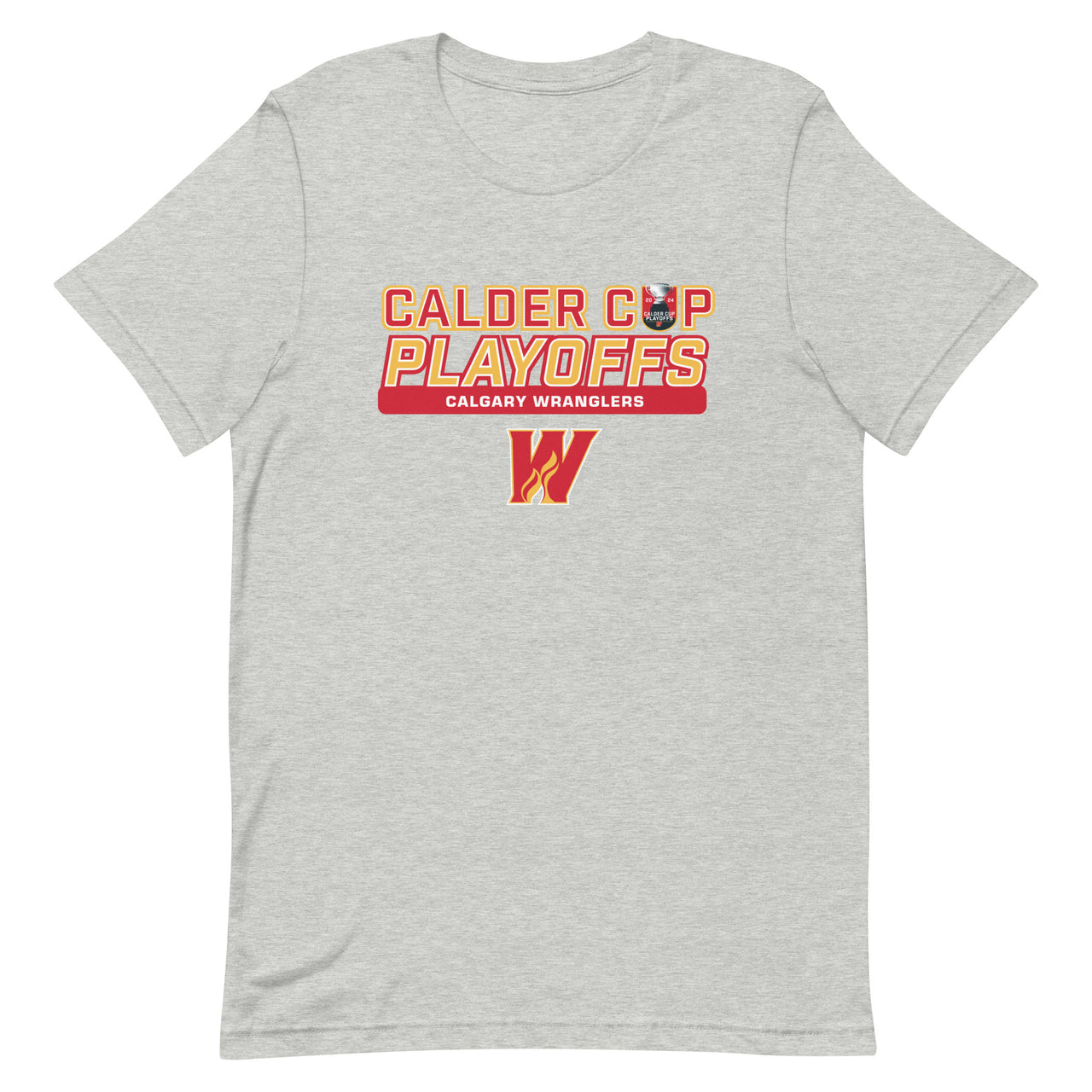 Calgary Wranglers 2024 Calder Cup Playoffs Adult Premium Tee