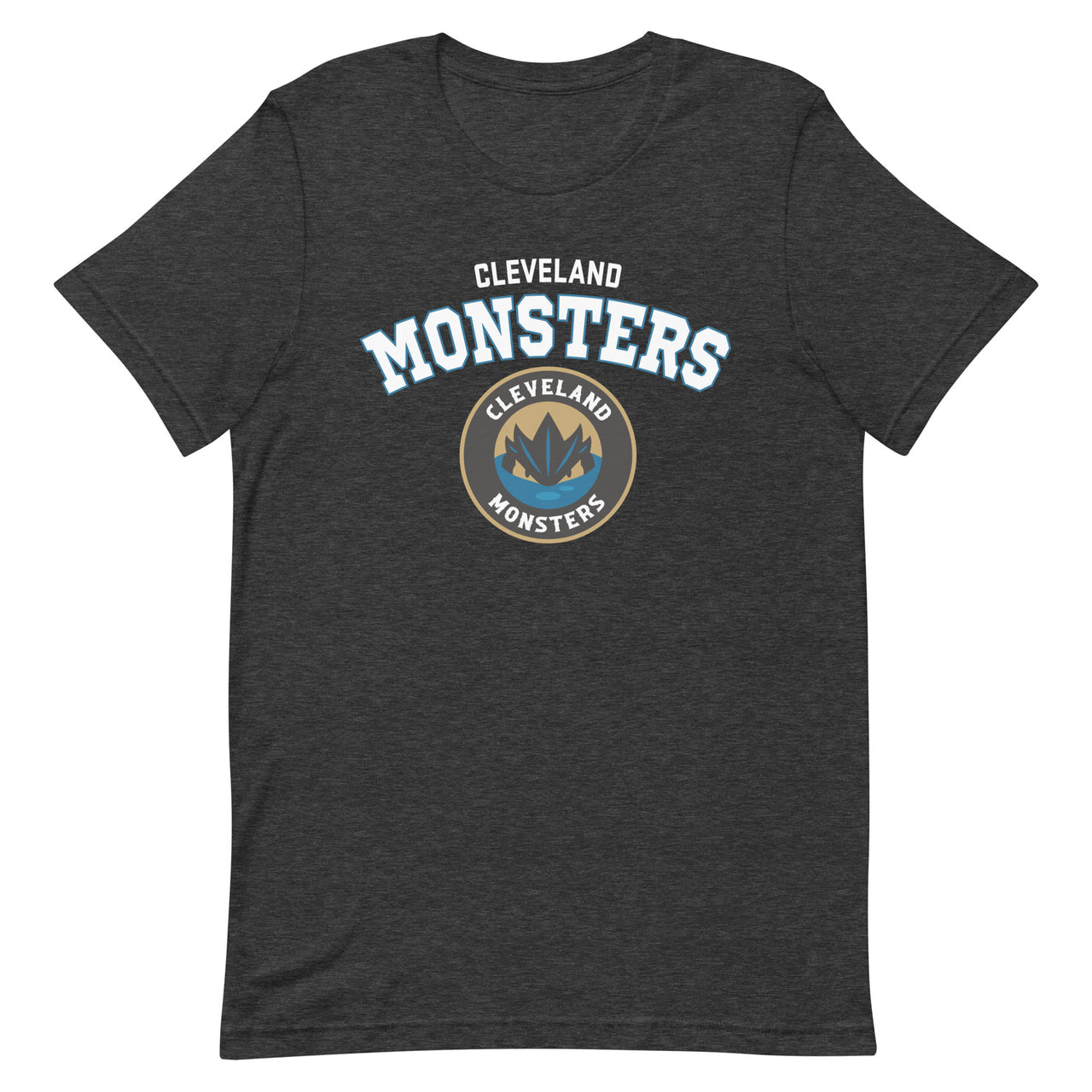 Cleveland Monsters Adult Arch Premium Short Sleeve T-shirt