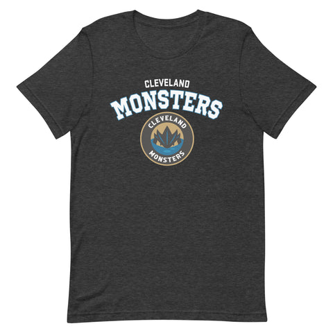 Cleveland Monsters Adult Arch Premium Short Sleeve T-shirt