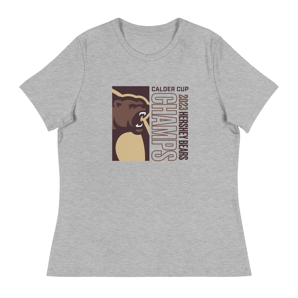 Hershey Bears 2023 Calder Cup Champions Women's Icon Relaxed T-Shirt