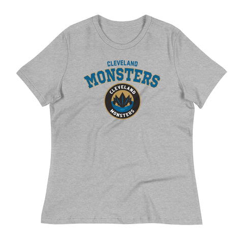Cleveland Monsters Arch Ladies' Short Sleeve T-Shirt