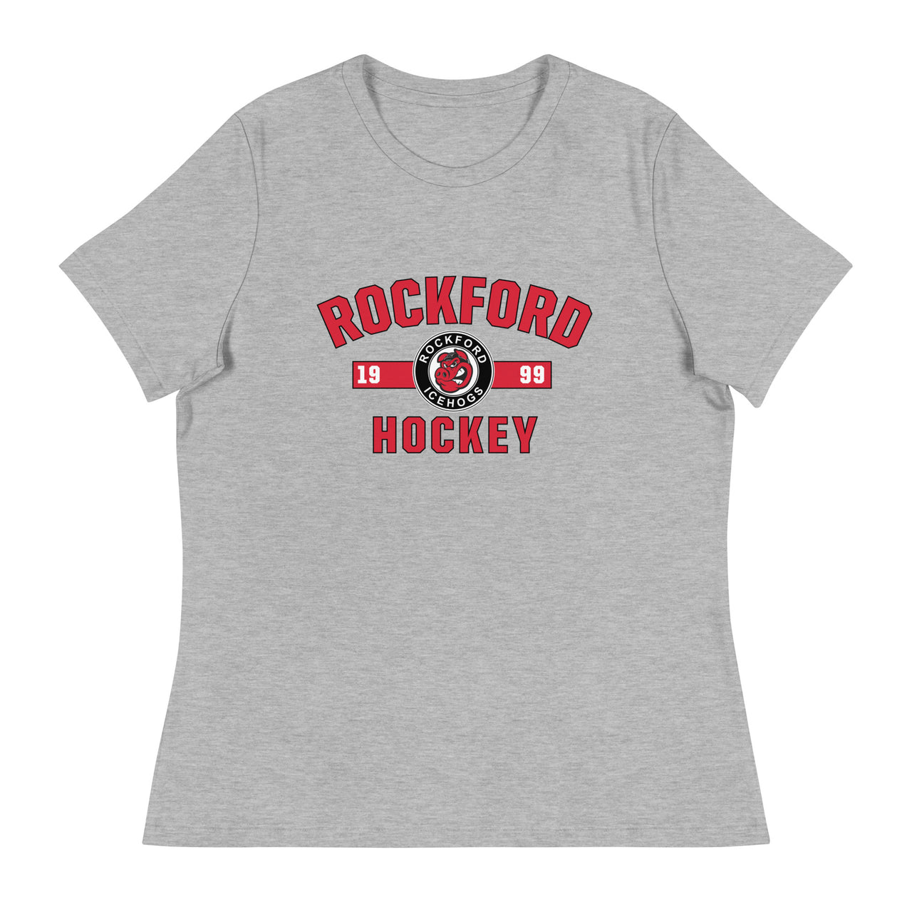 Rockford IceHogs Established Ladies' Short Sleeve T-Shirt