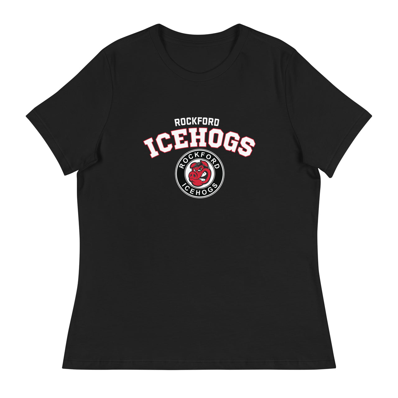 Rockford IceHogs Arch Ladies' Short Sleeve T-Shirt