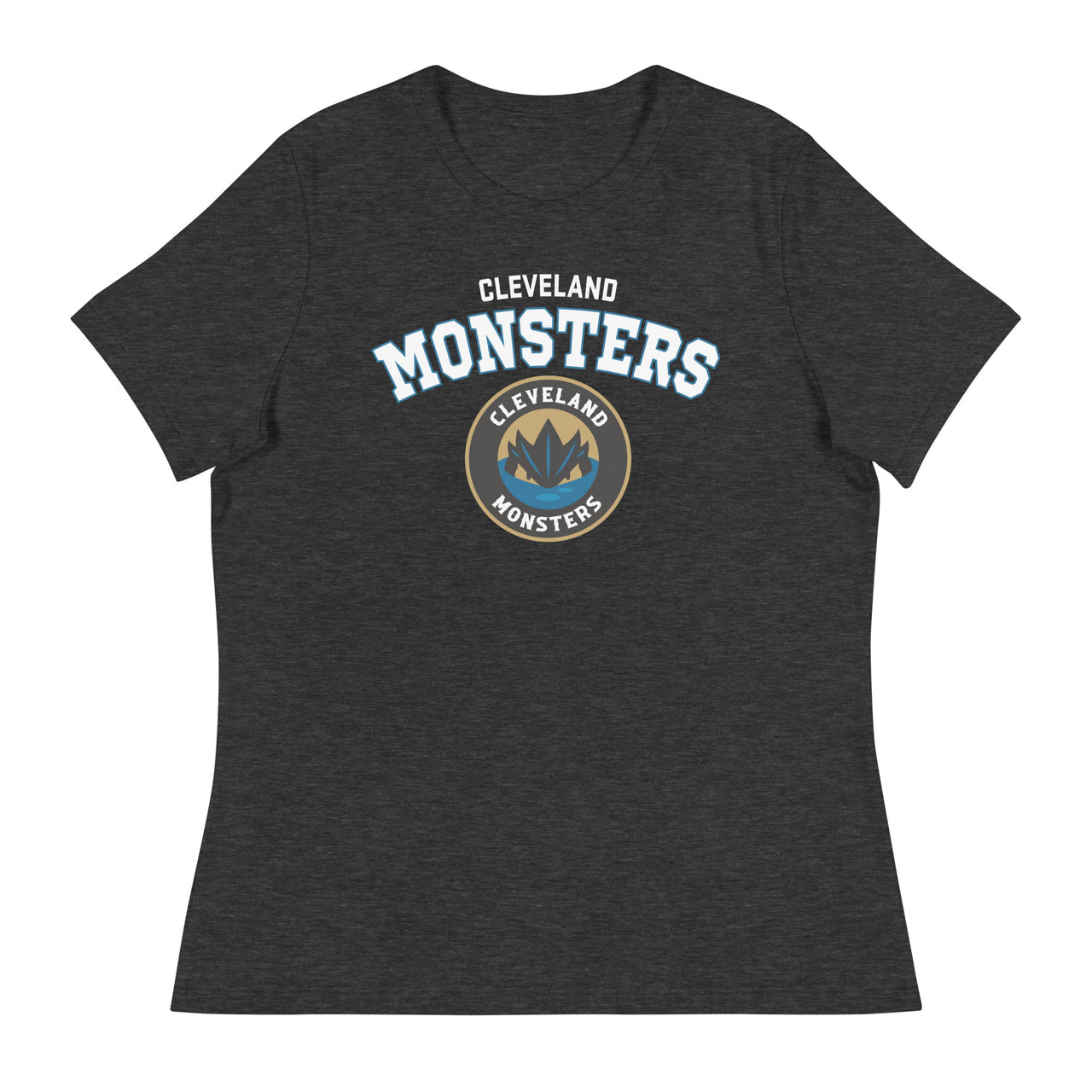 Cleveland Monsters Arch Ladies' Short Sleeve T-Shirt