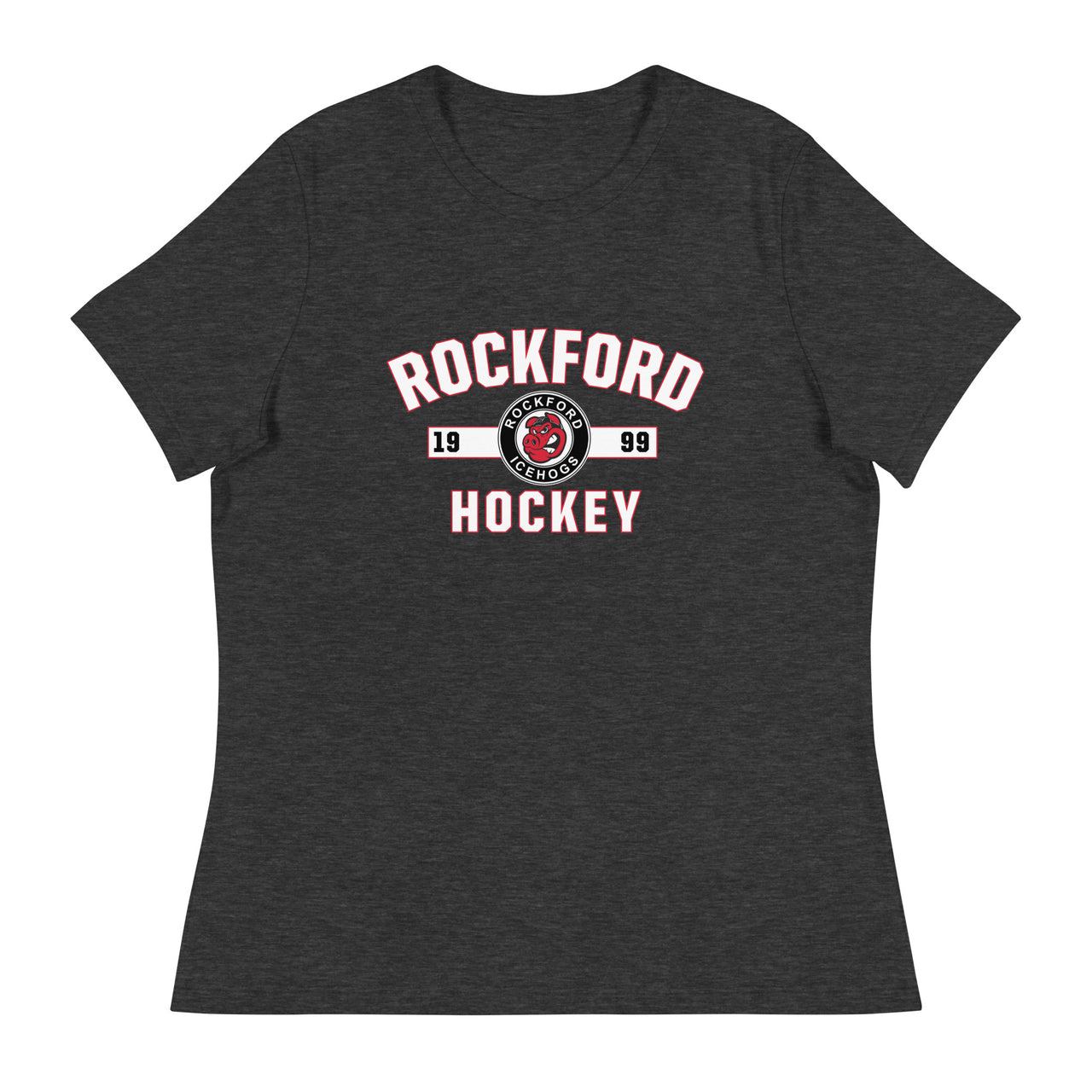 Rockford IceHogs Established Ladies' Short Sleeve T-Shirt