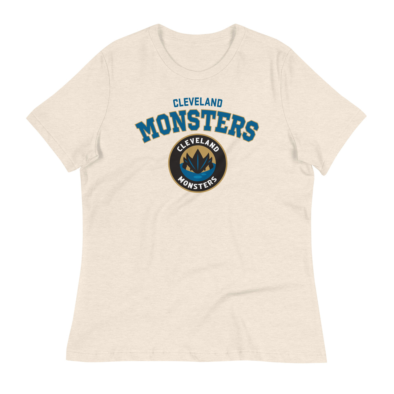 Cleveland Monsters Arch Ladies' Short Sleeve T-Shirt