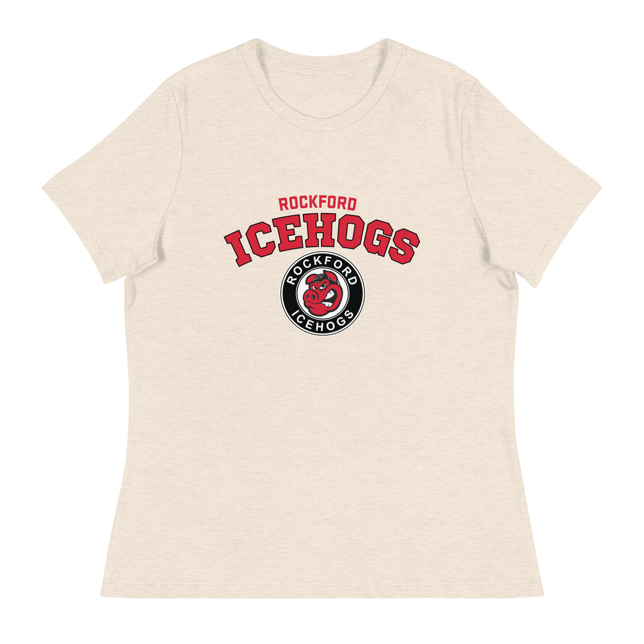 Rockford IceHogs Arch Ladies' Short Sleeve T-Shirt