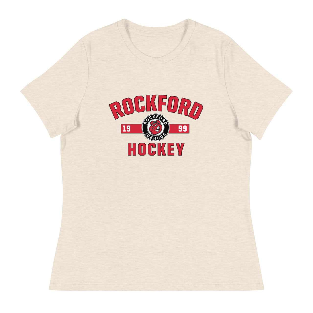 Rockford IceHogs Established Ladies' Short Sleeve T-Shirt