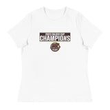 Hershey Bears 2023 Calder Cup Champions Women's Crossbar Relaxed T-Shirt