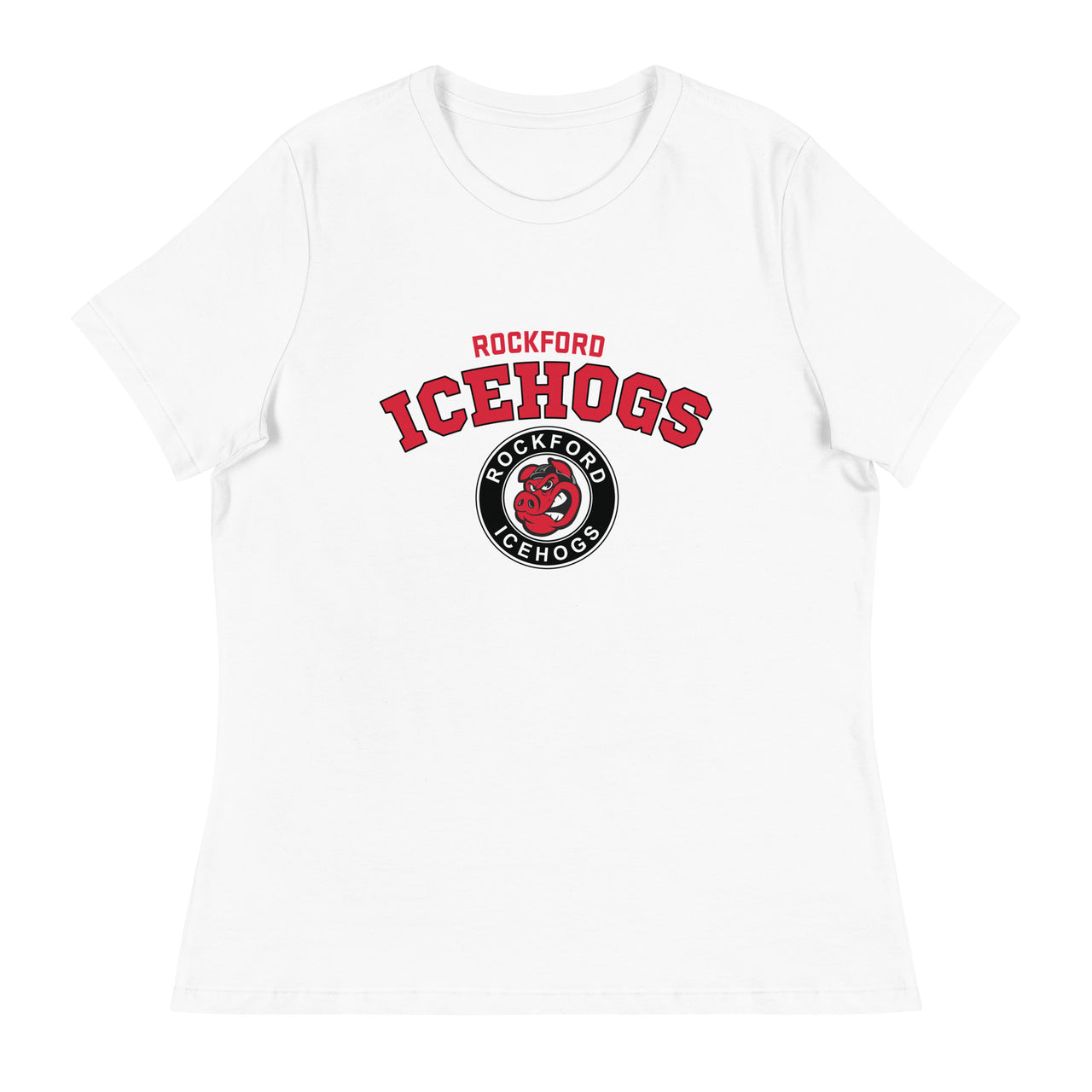 Rockford IceHogs Arch Ladies' Short Sleeve T-Shirt