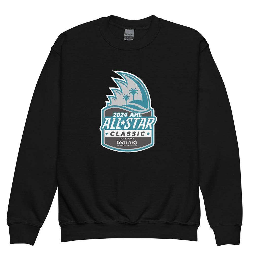2024 AHL All-Star Primary Logo Youth Crewneck Sweatshirt