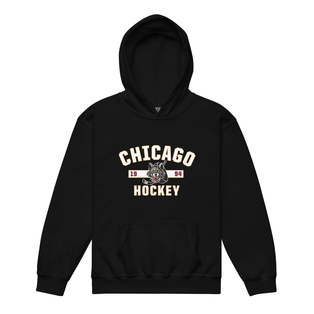 Chicago Wolves Established Youth Hoodie
