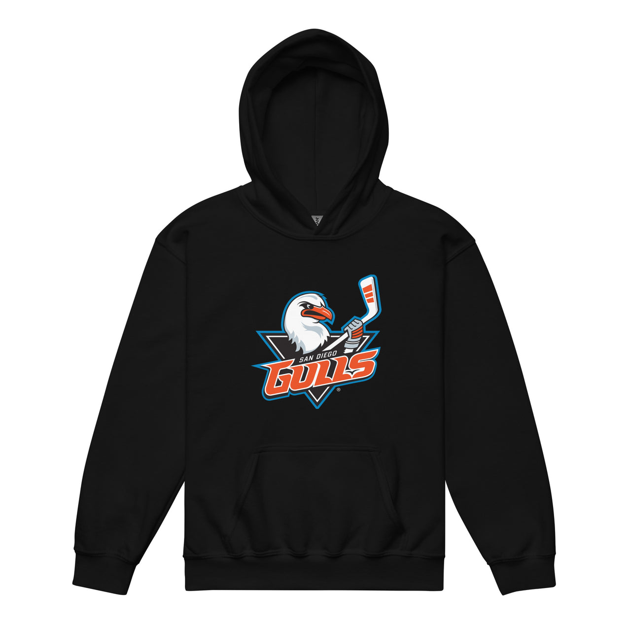 San Diego Gulls Youth Primary Logo Pullover Hoodie