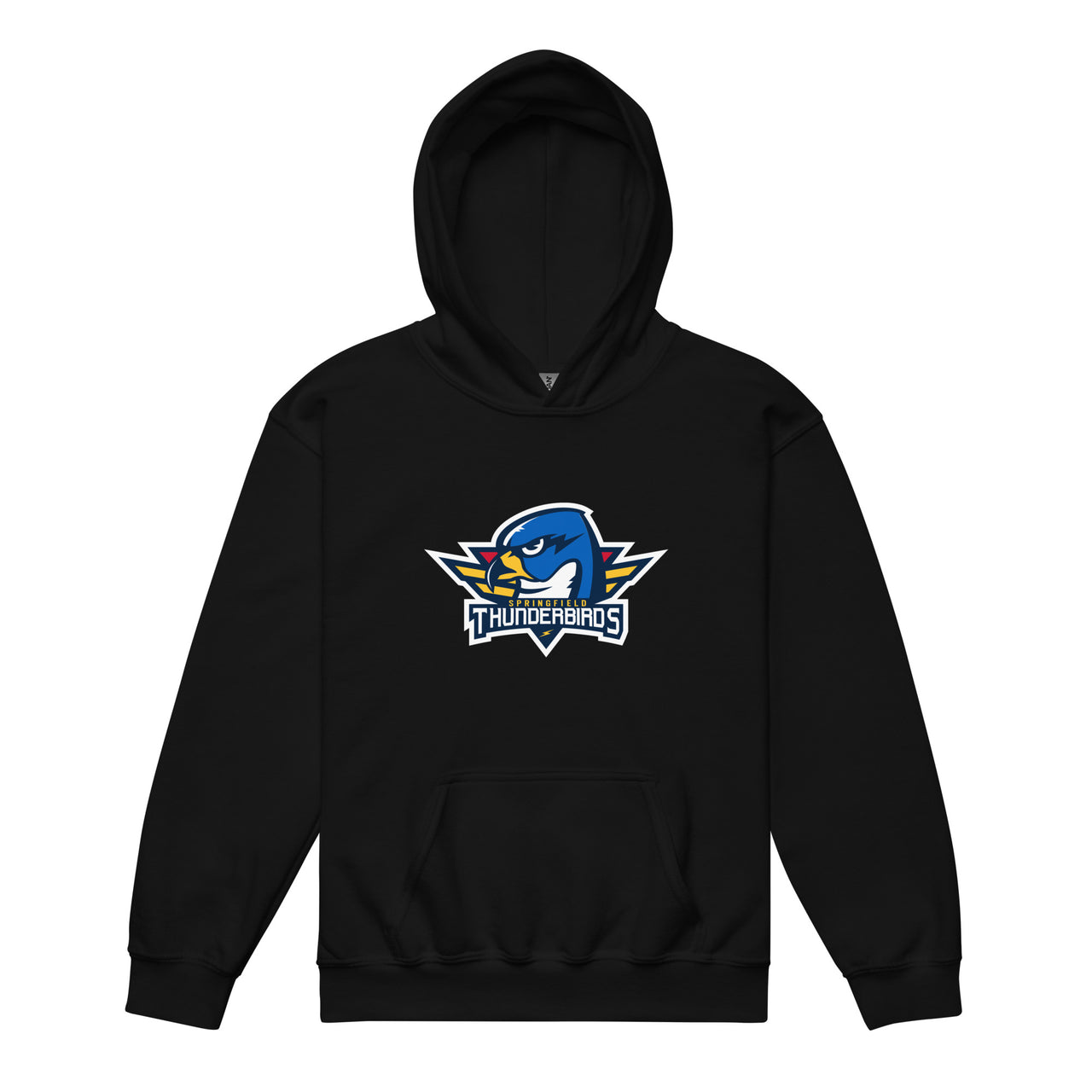 Springfield Thunderbirds Primary Logo Youth Pullover Hoodie