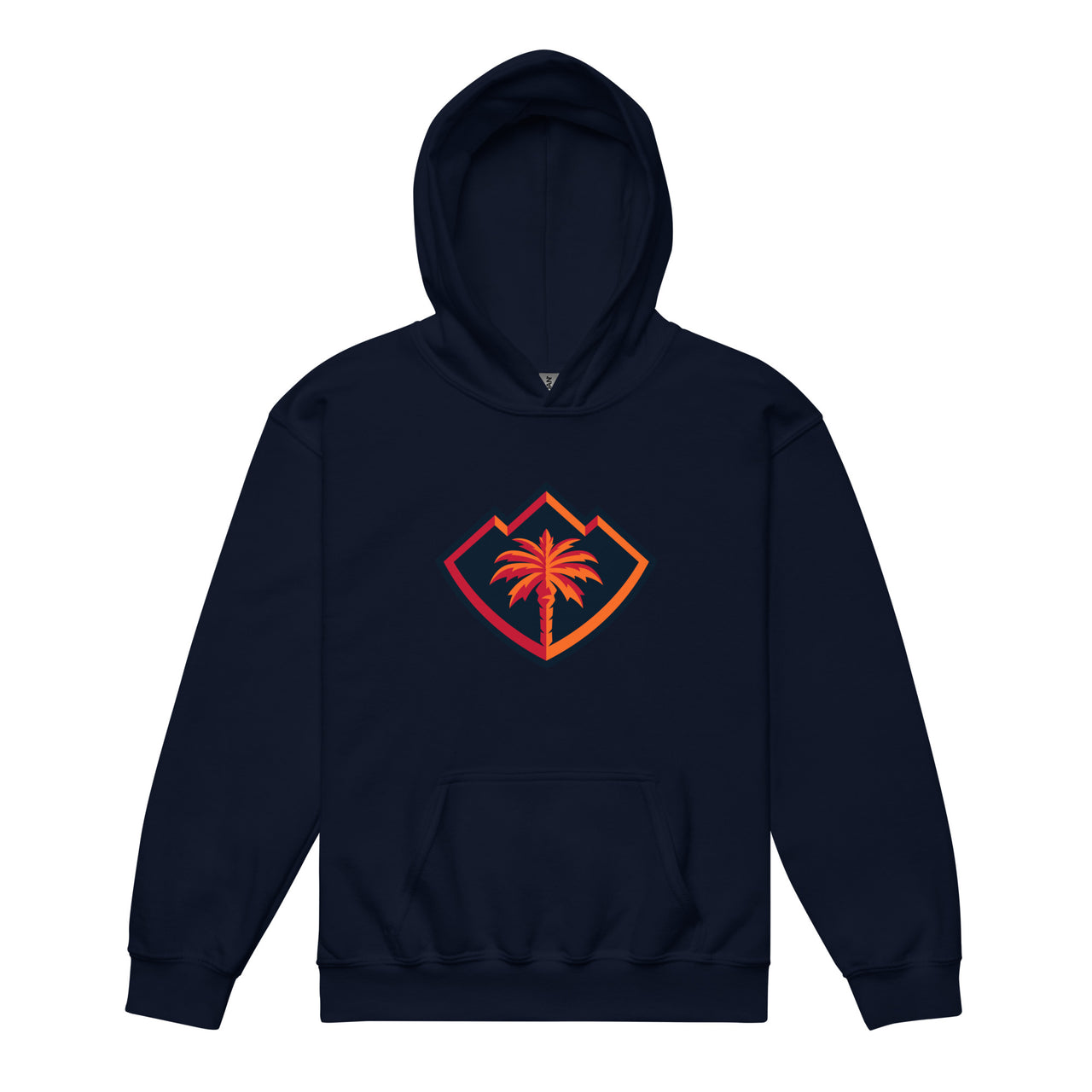 Coachella Valley Firebirds Secondary Logo Youth Pullover Hoodie