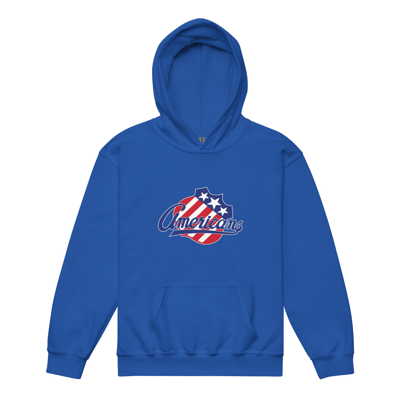 Rochester Americans Primary Logo Youth Pullover Hoodie