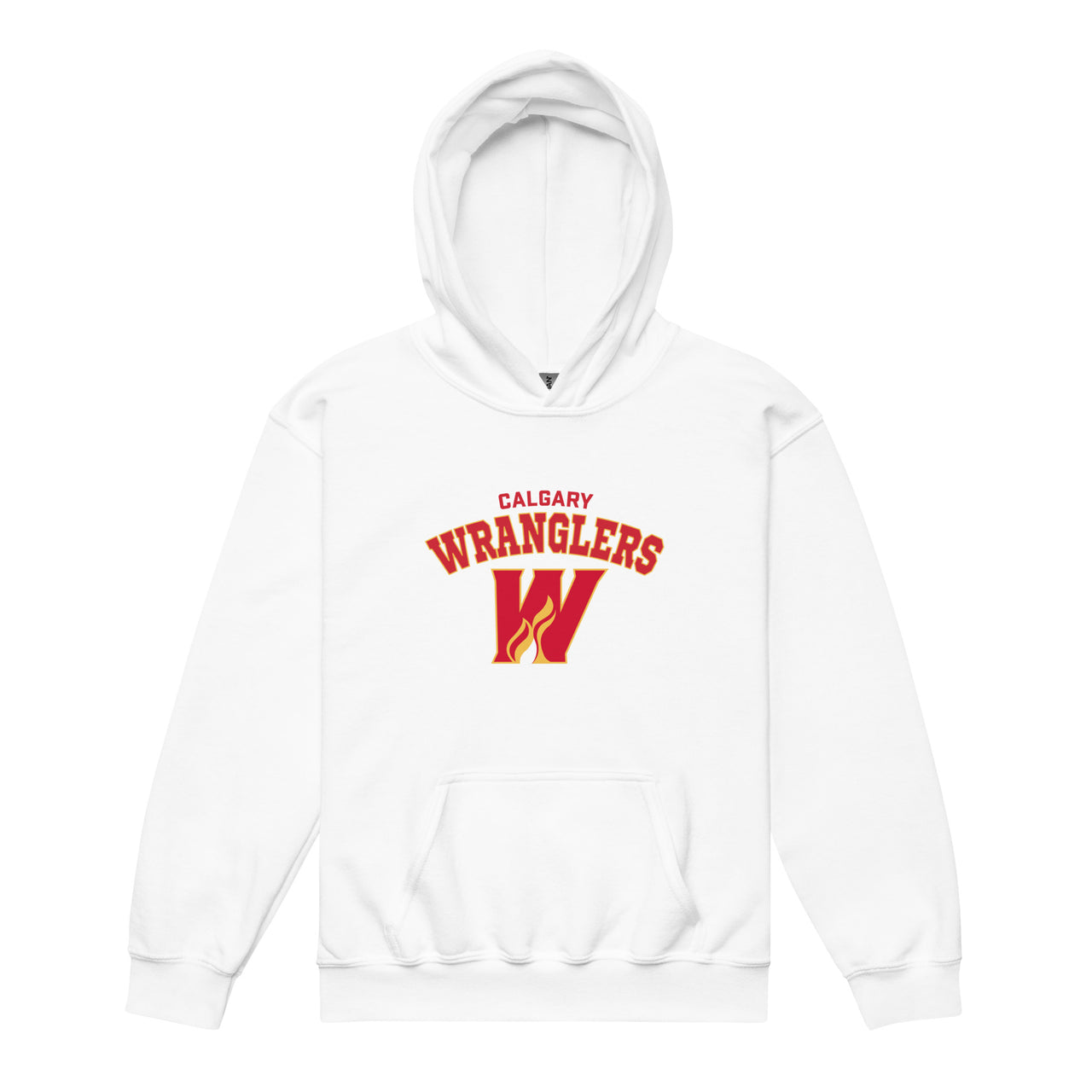 Calgary Wranglers Arch Youth Pullover Hoodie