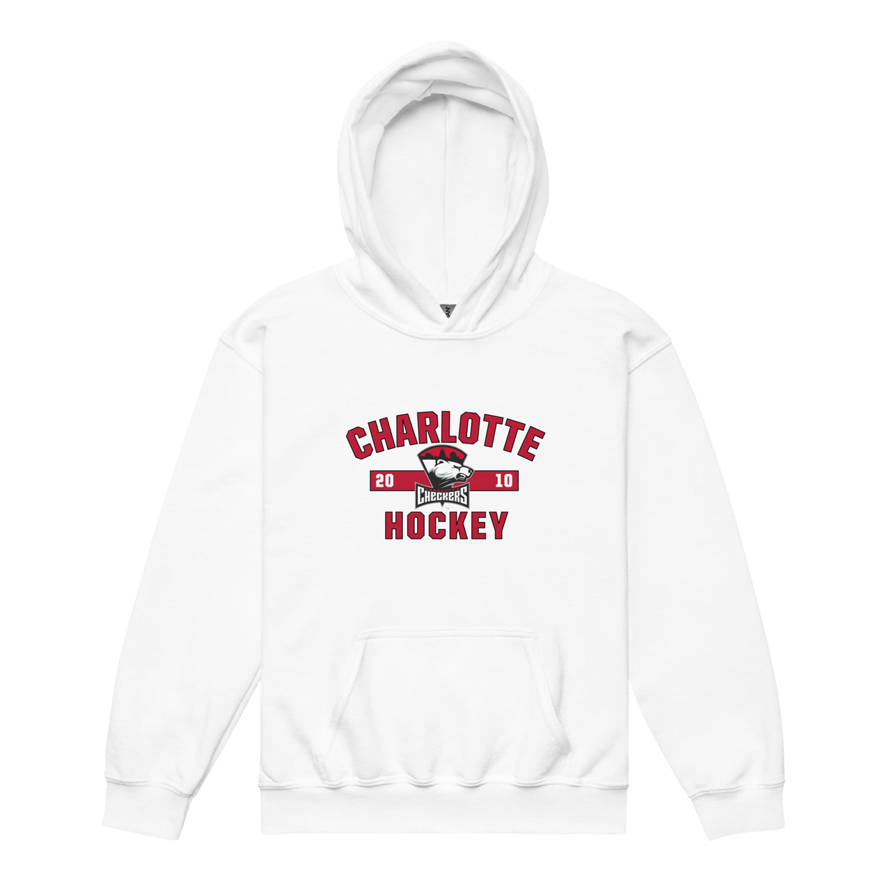 Charlotte Checkers Established Logo Youth Pullover Hoodie